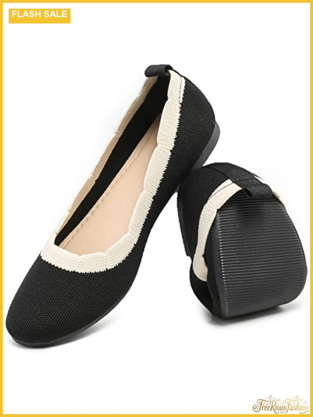 Women's Mesh Memory Foam Ballet Flats